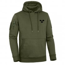 Nordic Army Tactical Deluxe Three Crown Hoodie - Olive