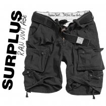 Surplus Vintage Division Shorts Black