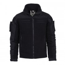 MFH Combat Fleece Jacket Black