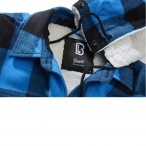 BrBrandit Lumberjacket hooded - Blue/Black