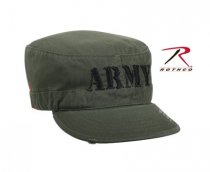 ROTHCO VINTAGE FATIGUE EMBROIDERED CAP / ARMY - OLIVE DRAB
