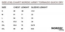 Nordic Army® Tornado Quick Dry T-Shirt - Navy Blue