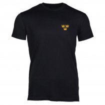 3 Crown T Shirts - Black