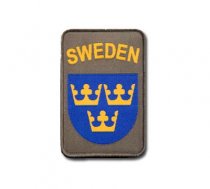 Svensk militær Three Crowns patch SWEDEN