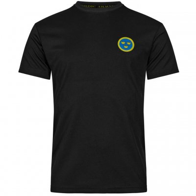 Quick Dry T-Shirt Flygvapnet - Black
