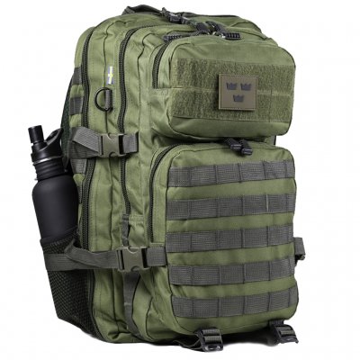 Army Gross Assault Backpack 50L Net Pocket - OD
