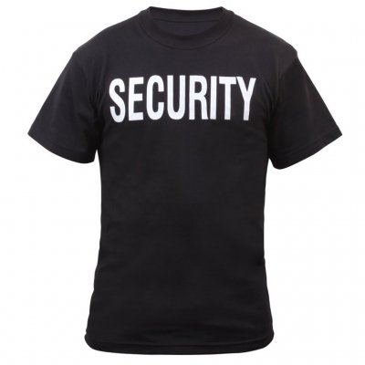 SECURITY T-trøje Sort
